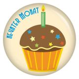 Ansteckbutton 9.  Monat Muffin