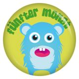 Ansteckbutton 5. Monat (Monster 1)