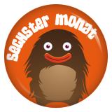 Ansteckbutton 6. Monat (Monster 1)