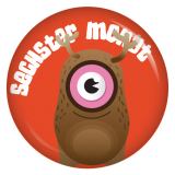 Ansteckbutton 6. Monat (Monster 2)