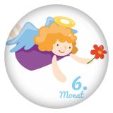 Ansteckbutton 6. Monat (Schutzengel)