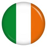 Ansteckbutton Irland Flagge